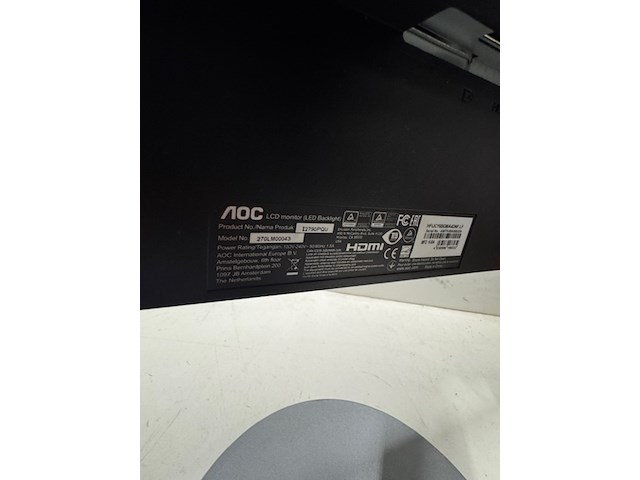 Computer met monitor acer en aoc, xc-703 en 270lm0043 - afbeelding 6 van  6