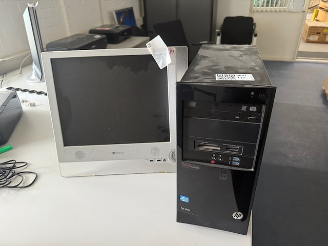 Computer met monitor hp, elite 7500 serie mt, core i5 - afbeelding 2 van  7
