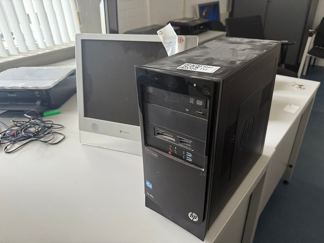 Computer met monitor hp, elite 7500 serie mt, core i5 - afbeelding 3 van  7
