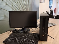 Computer met monitor hp, elitedesk, core i5 vpro - afbeelding 2 van  8