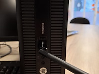 Computer met monitor hp, elitedesk, core i5 vpro - afbeelding 3 van  8