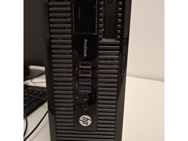 Computer met monitor hp, prodesk 400 g1 sff - afbeelding 4 van  7
