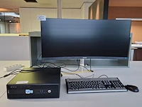 Computer met monitor, hp, z240, core i7