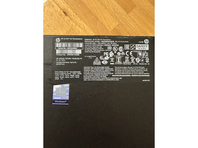 Computer met monitor hp, z2 - afbeelding 4 van  6