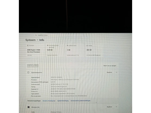 Computer met toebehoren, acer - afbeelding 2 van  2