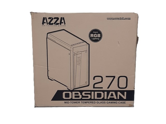 Computerbehuizing, azza, obsidian 270 - afbeelding 1 van  6