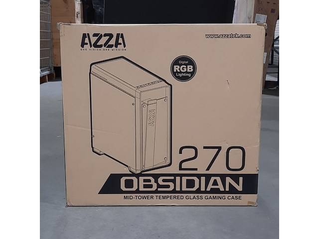 Computerbehuizing, azza, obsidian 270 - afbeelding 1 van  5
