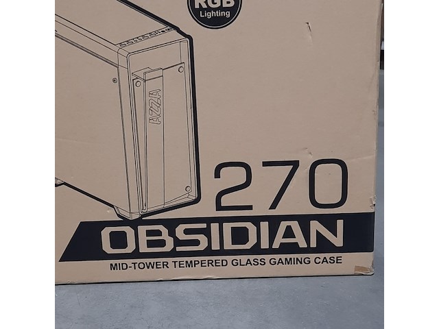 Computerbehuizing, azza, obsidian 270 - afbeelding 2 van  5