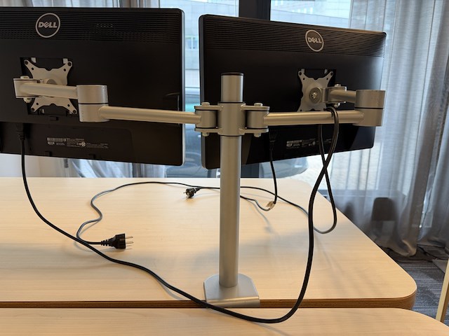 Computersteun, incl. 2x beeldscherm - afbeelding 2 van  6