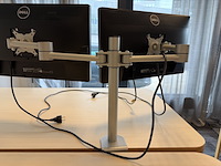 Computersteun, incl. 2x beeldscherm - afbeelding 2 van  6