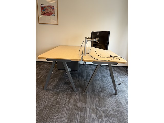 Computersteun, incl. 2x beeldscherm - afbeelding 4 van  6
