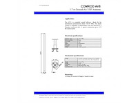 Comrod antenna vhf av8 1.7 m 2 dbi 118-144 mhz - afbeelding 5 van  5