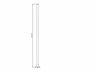 Comrod antenna vhf av8 1.7 m 2 dbi 118-144 mhz