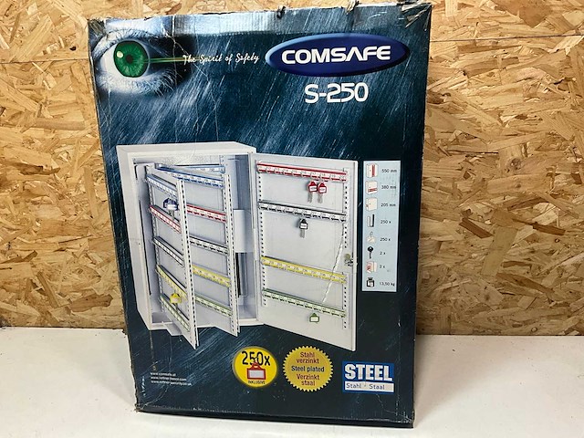 Comsafe s-250 sleutelkluis 250x - afbeelding 1 van  3