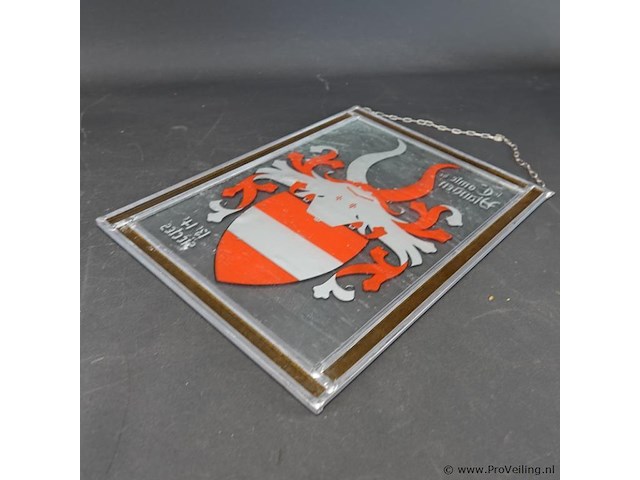Comte vianden glas in lood raam - afbeelding 5 van  5
