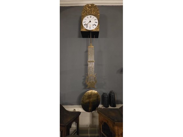 Comtoise klok, antiek - afbeelding 1 van  2