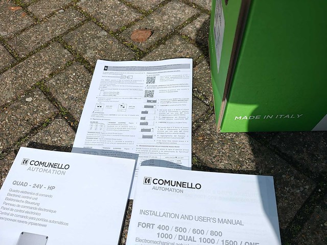 Comunello - fort 400 - aandrijving voor schuifpoort - afbeelding 10 van  11