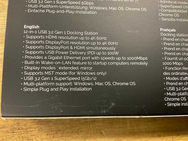 Conceptronic donn docking station - afbeelding 3 van  3