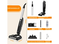 Concifa draadloze nat en droog stofzuiger met led-scherm - afbeelding 2 van  5