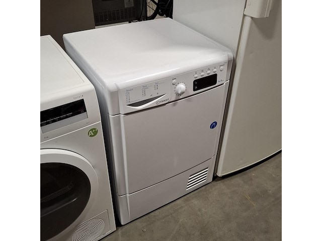Condens droger, indesit, idce545 - 8.0 kg, wit - afbeelding 2 van  9