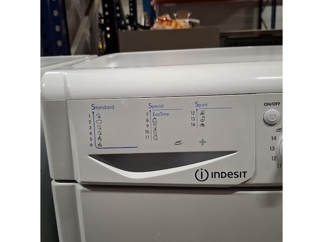 Condens droger, indesit, idce545 - 8.0 kg, wit - afbeelding 3 van  9