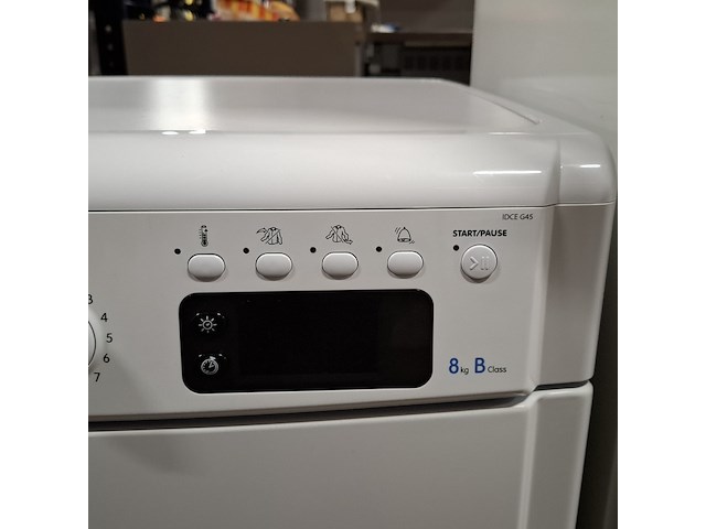 Condens droger, indesit, idce545 - 8.0 kg, wit - afbeelding 6 van  9