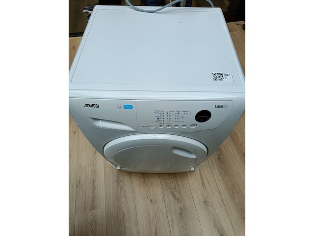 Condensdroger zanussi, lindo 100, wit - afbeelding 1 van  2