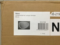 Condensvrije led-spiegel, dimbaar 80 cm. wb, uovo 38.4164 - afbeelding 3 van  4