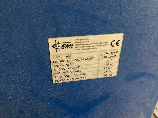 Cone c-one base palletiseerinstallatie - afbeelding 8 van  8