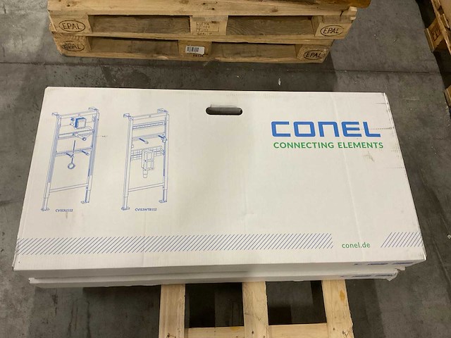 Conel gmbh cvis3u112 urinoir inbouwmodule (2x) - afbeelding 2 van  4