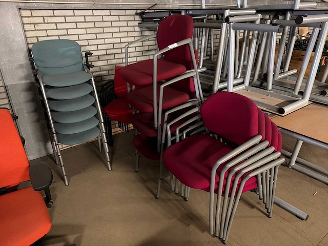 Conferencie stoelen (diverse) (20x) - afbeelding 1 van  5