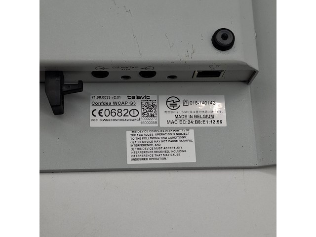 Conferentieset in flightcase, televic, o.a confidea dd g3 - afbeelding 8 van  16