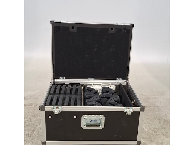Conferentieset in flightcase, televic, o.a confidea dd g3 - afbeelding 1 van  16