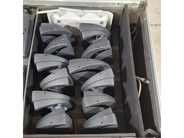 Conferentieset in flightcase, televic, o.a confidea dd g3 - afbeelding 9 van  16