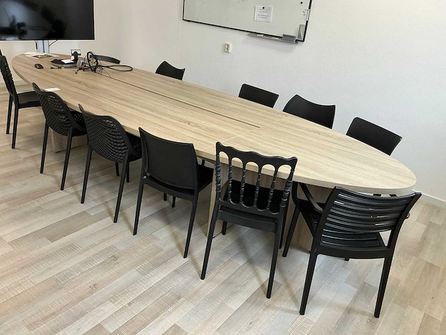 Conferentietafel met 12 stoelen - afbeelding 3 van  10