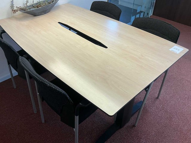 Conferentietafel met 4 stoelen - afbeelding 2 van  7