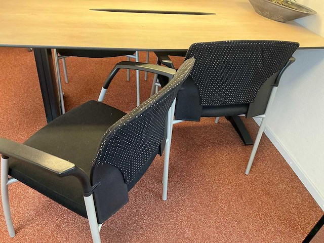 Conferentietafel met 4 stoelen - afbeelding 4 van  5