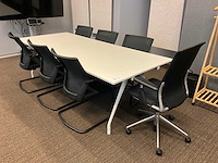 Conferentietafel met 6 stoelen - afbeelding 1 van  6