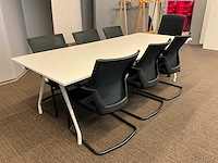 Conferentietafel met 6 stoelen - afbeelding 2 van  6