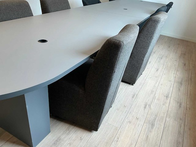 Conferentietafel met 8 stoelen - afbeelding 4 van  6