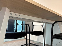 Conferentietafel met stoelen (2x) - afbeelding 4 van  7