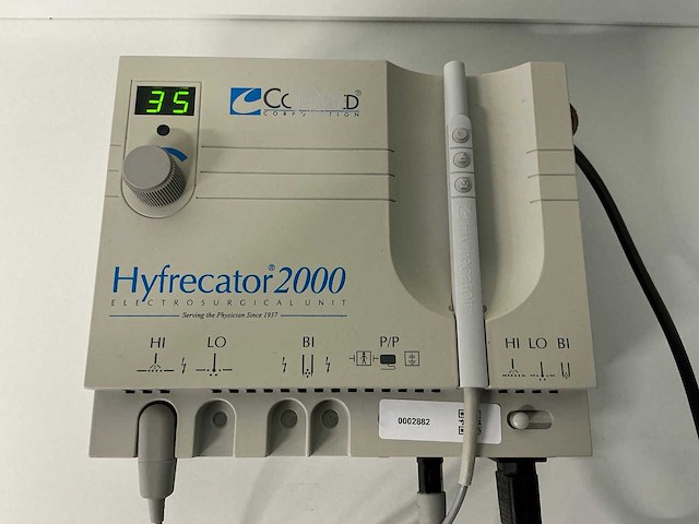 Conmed - hyfrecator 2000 - elektrochirurgisch apparaat - afbeelding 1 van  4