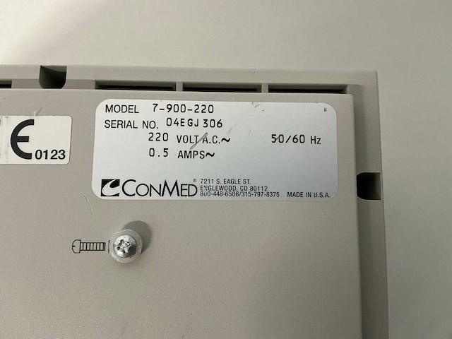 Conmed - hyfrecator 2000 - elektrochirurgisch apparaat - afbeelding 3 van  4