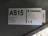 Conmeq - 2021 - as15 - mini loader elektrisch - afbeelding 15 van  20