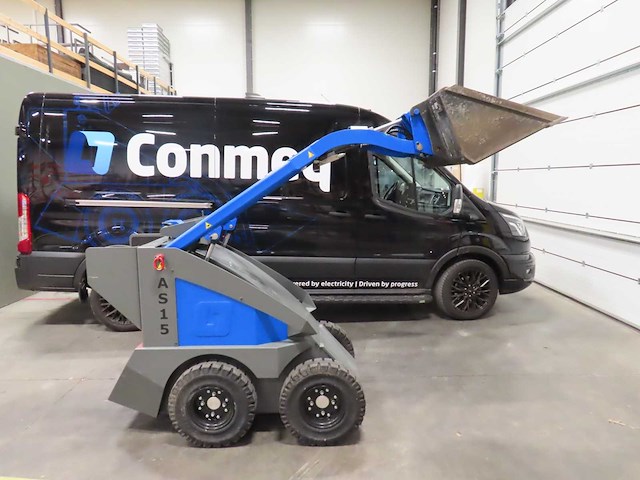Conmeq - 2021 - as15 - mini loader elektrisch - afbeelding 18 van  20