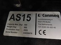 Conmeq - 2023 - as15 - mini loader elektrisch - in opbouw - afbeelding 5 van  9