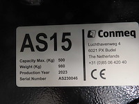 Conmeq - 2023 - as15 - mini loader elektrisch - in opbouw - afbeelding 3 van  10