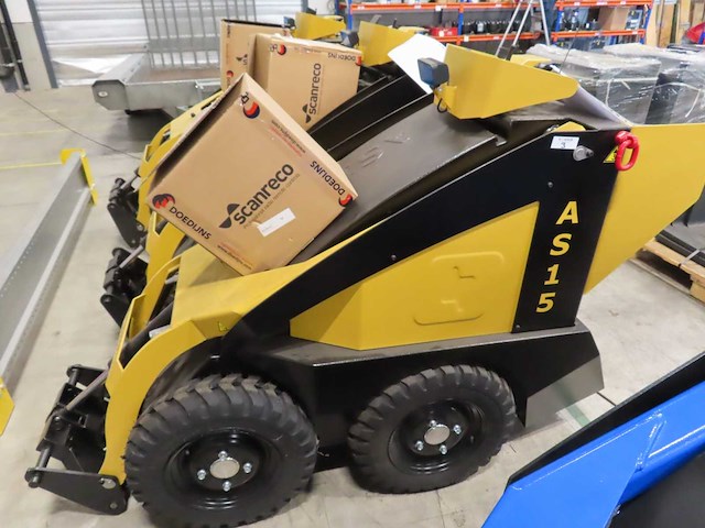Conmeq - 2023 - as15 - mini loader elektrisch - in opbouw - afbeelding 1 van  1
