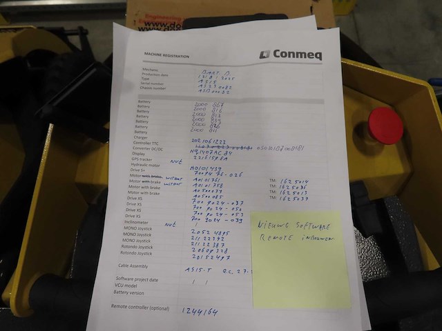 Conmeq - 2023 - as15 - mini loader elektrisch - in opbouw - afbeelding 9 van  10
