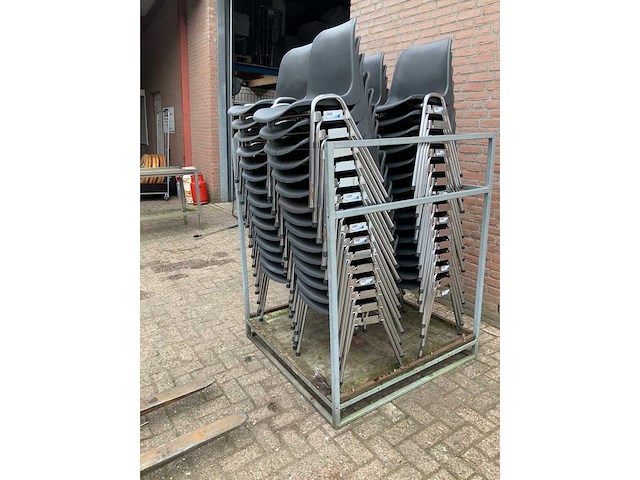 Connectable canteen chair (60x) - afbeelding 3 van  8